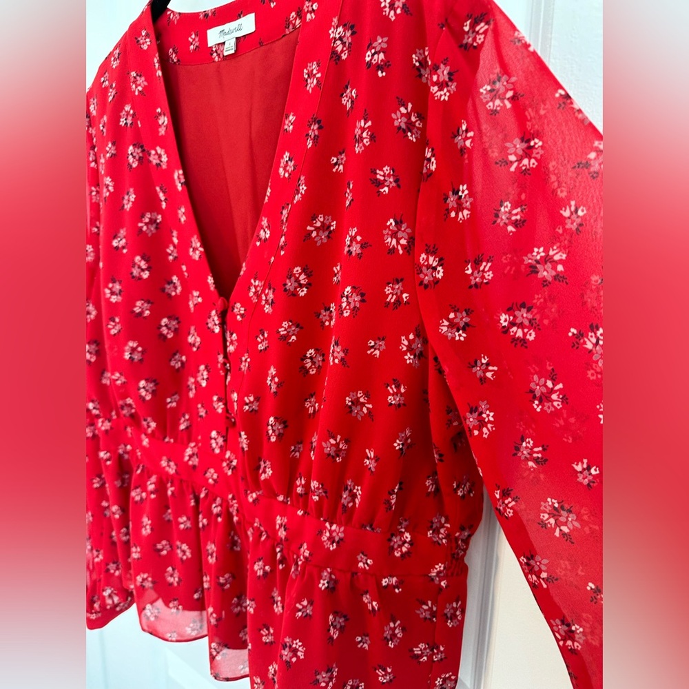 Madewell Long Sleeve Blouse